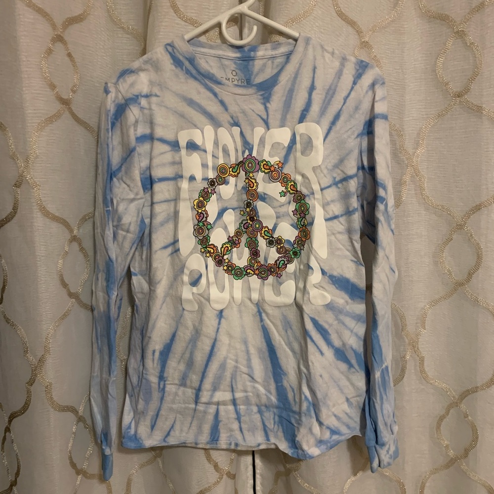 Long sleeve tie dye medium shirt